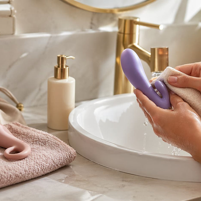 Hoe maak je seksspeeltjes veilig schoon?