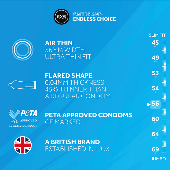 EXS Variety Pack 1 Condooms 48 Stuks