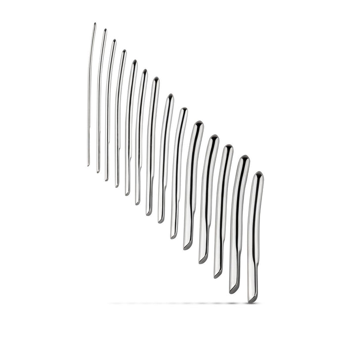 Sinner Gear Set Van 14 RVS Penis Dilators Voor Urethrale Stimulatie