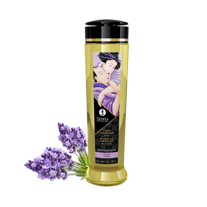 Shunga Massageolie Sensation Lavender 240 ml