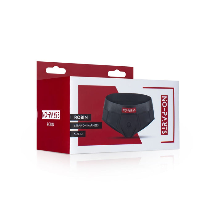 No-Parts Robin Strap-on Harnas Met Enkele Ring