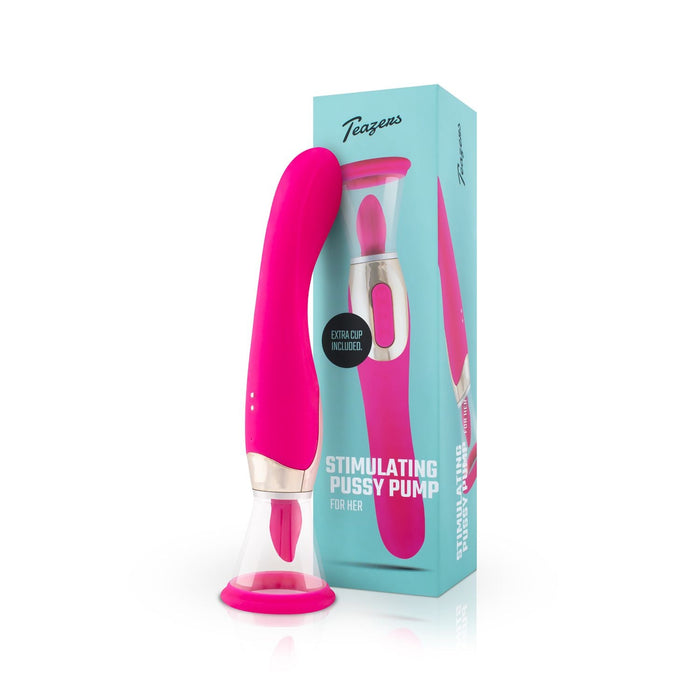 Teazers Vagina Pomp & G-Spot Vibrator 26 cm