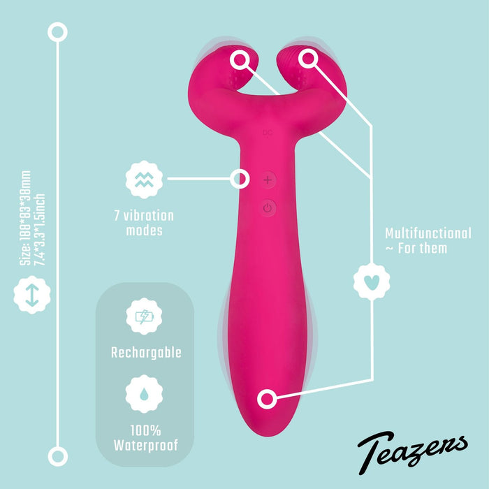 Teazers Pair Vibrator 18 cm
