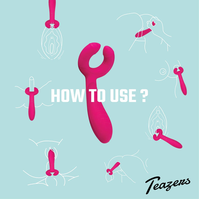 Teazers Pair Vibrator 18 cm