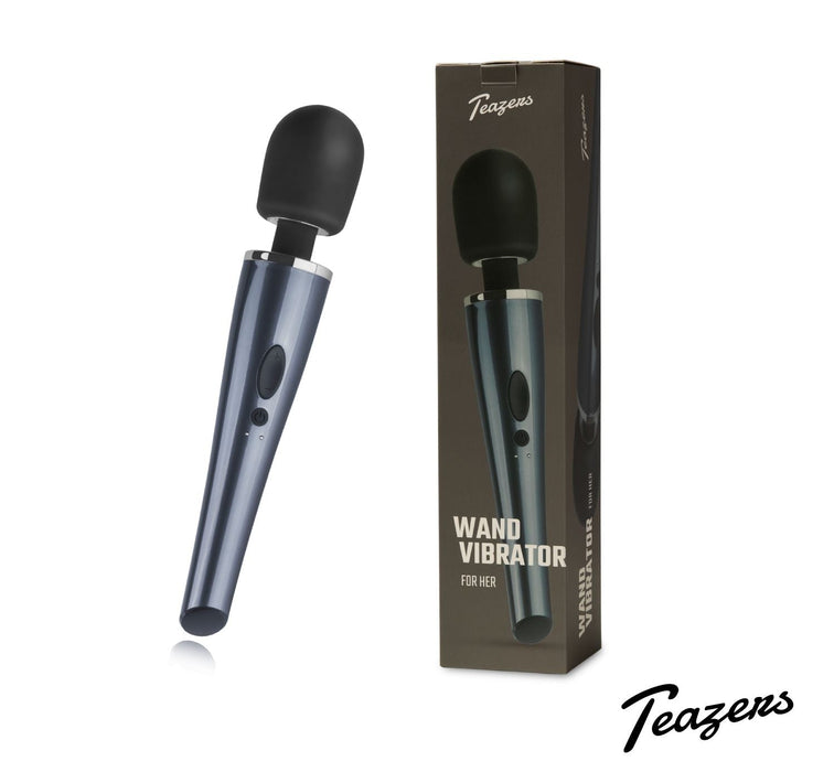 Teazers Wand Vibrator Zwart 32 cm