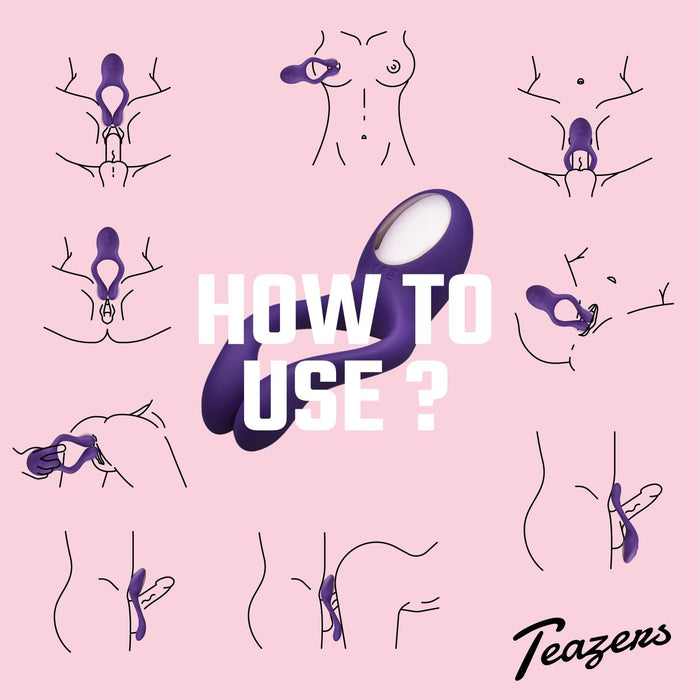 Teazers Multifun Vibrator Voor Koppels