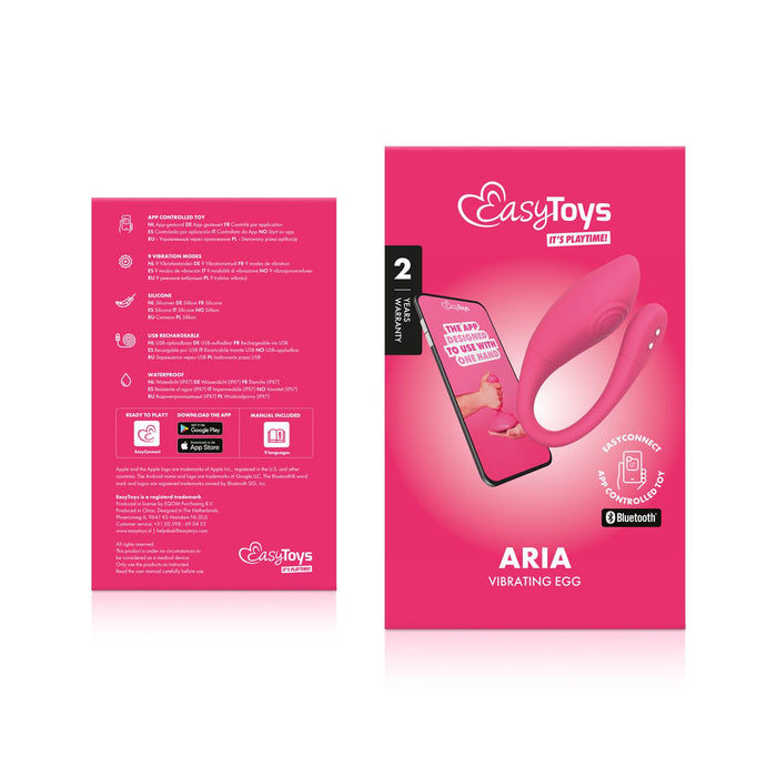 EasyToys Aria Vibrerend Eitje Met App