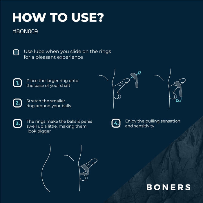Boners Dikke Cockring & Ballstretcher