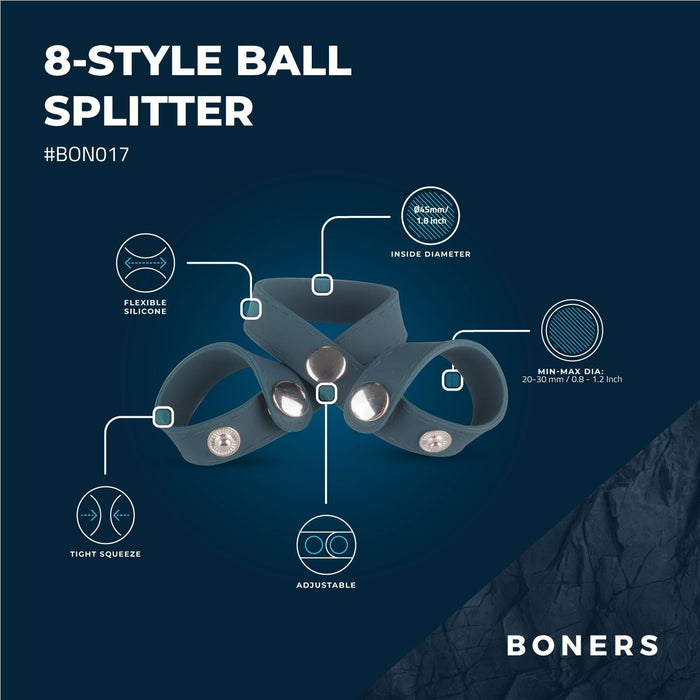 Boners Verstelbare Ballenspreider 8-Vorm