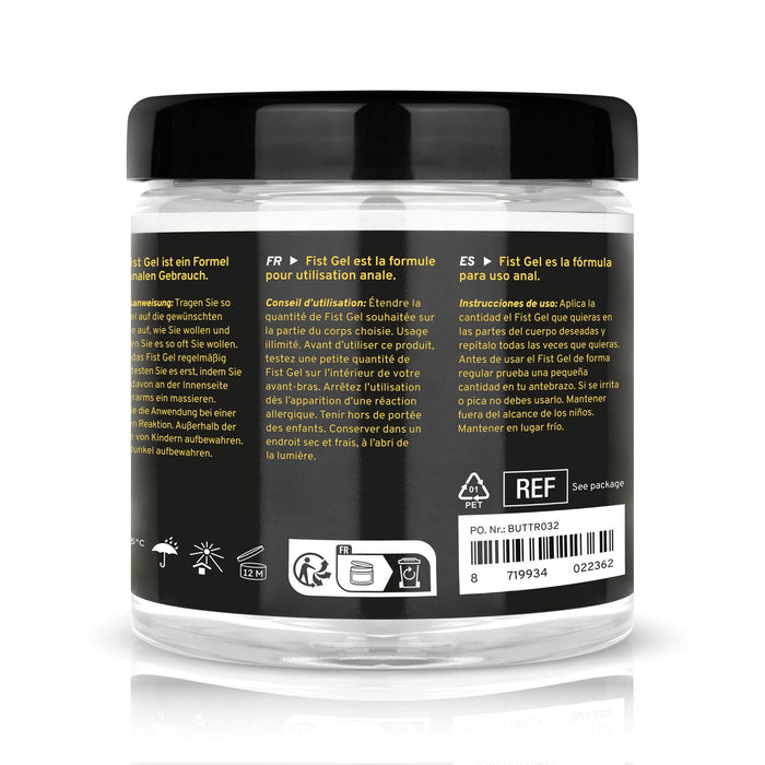Buttr Transparante Fisting Gel Non Sticky 500 Ml