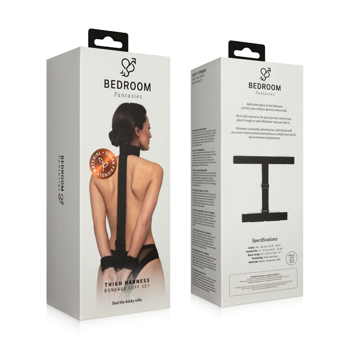 Bedroom Fantasies Soft Straps Arm En Nekboeien Zwart