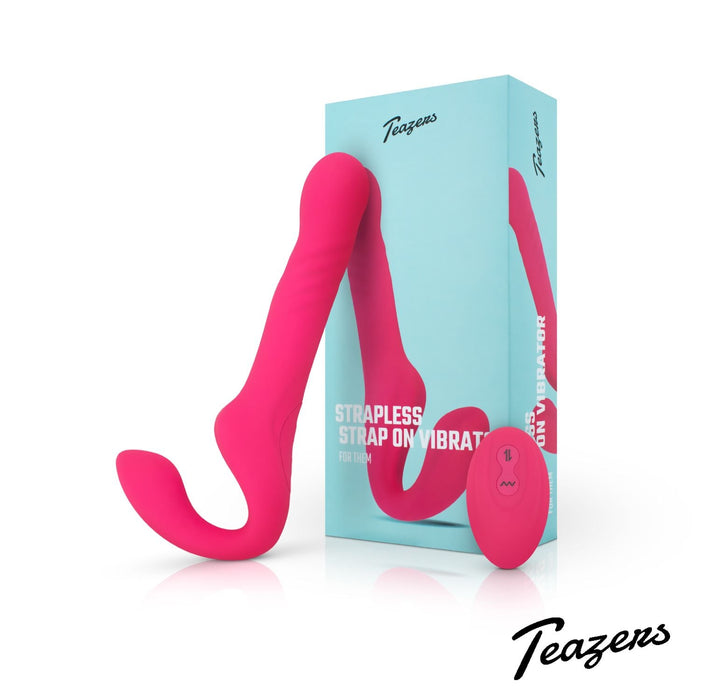 Teazers Bandloze Strapon Vibrator 24 cm