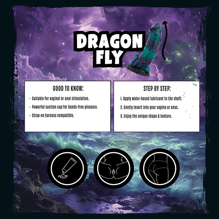 Mythical Mates Dragonfly Dildo 23 cm