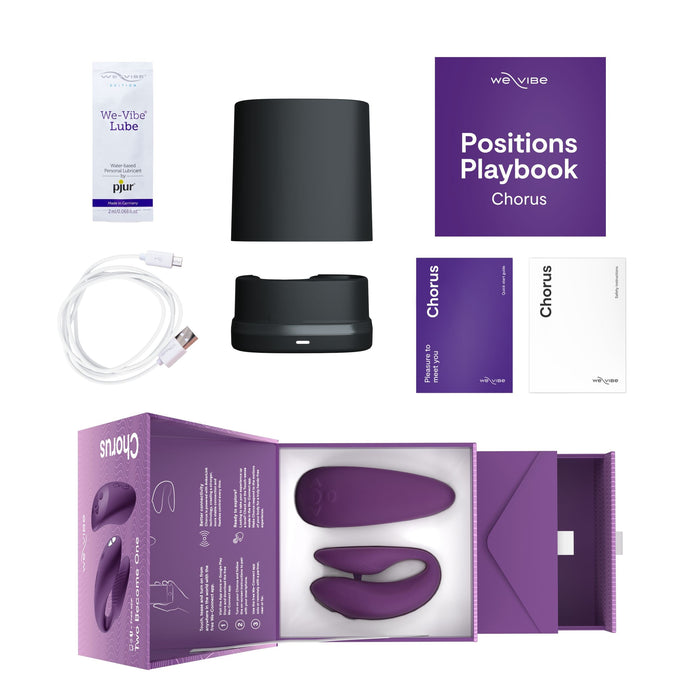 We Vibe – Chorus Koppelvibrator – Paars