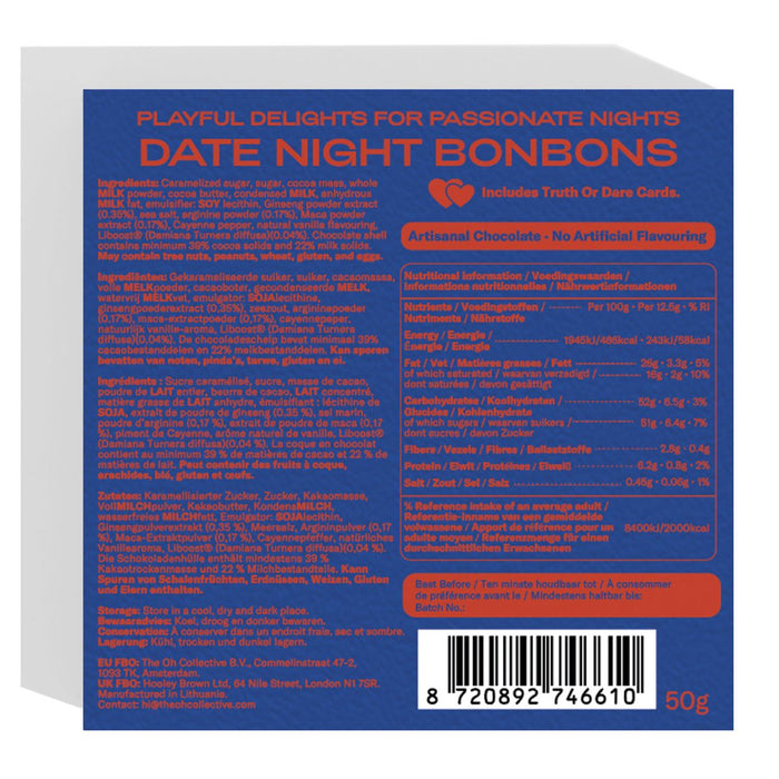The Oh Collective - Date Night Bonbons - Liefdeschocolade
