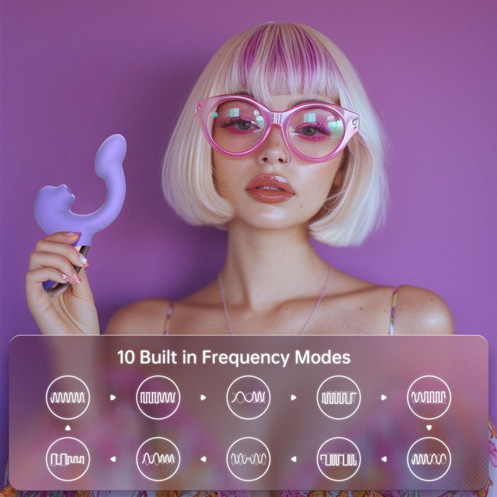 Magic Motion – Magic Ponder Vibrator Met Lick & G Spot Functie – Paars