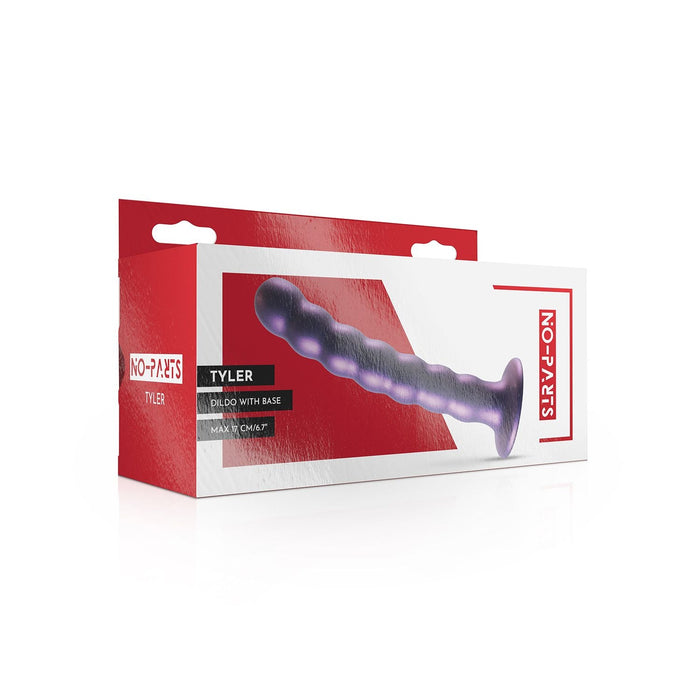 No-Parts Dildo Met Ribbelstructuur 17 cm
