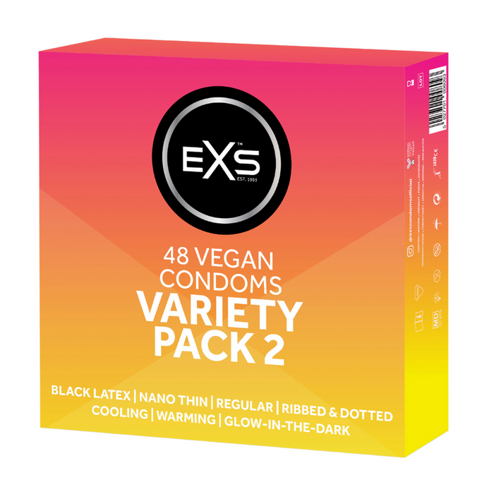 EXS Variety Pack 2 Condooms 48 Stuks