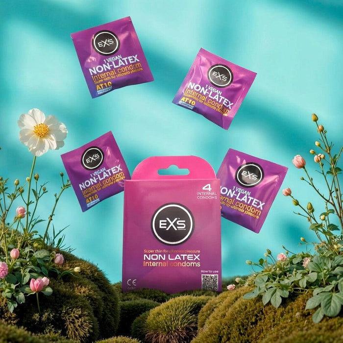 Exs Non Latex Internal Condoms 4 Pieces