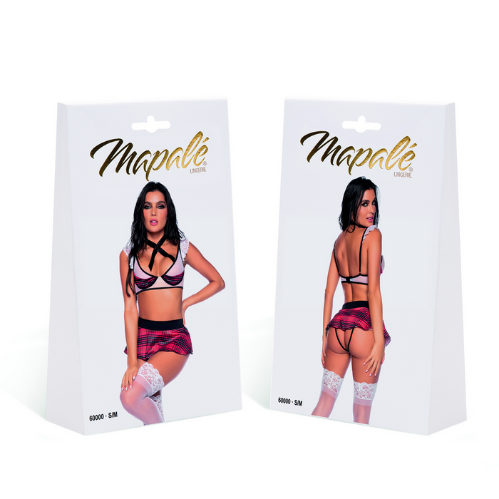 Mapalé Sexy Kostuum Schoolmeisje