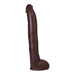 Hollywood Cash Realistic Ultraskyn Dildo 11 / 29 Cm Chocolate
