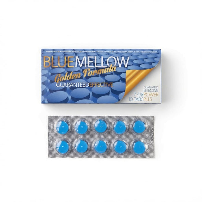 Blue Mellow Natuurlijke Erectiepillen 10 Stuks