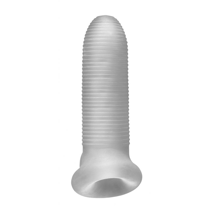 Perfectfitbrand Fat Boy Micro Ribbed Sheath Dildo 14 Cm