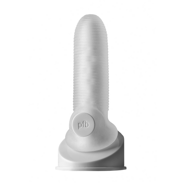 Perfectfitbrand Fat Boy Micro Ribbed Sheath Dildo 14 Cm