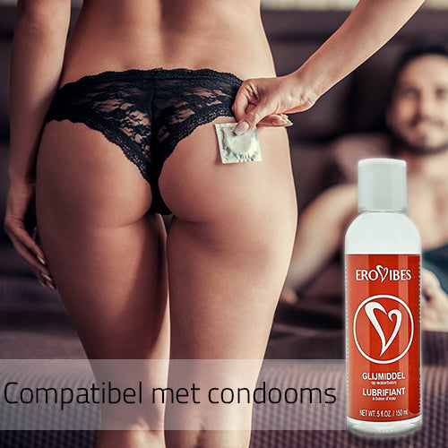 Erovibes Glijmiddel Op Waterbasis 150 ml + GRATIS Toy Cleaner