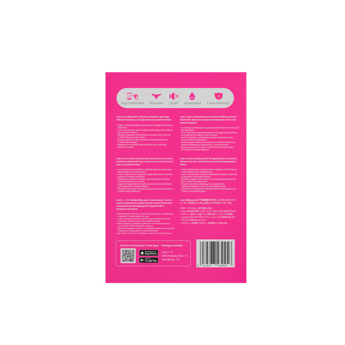 Lovense Lush 4 Vibrerend Eitje