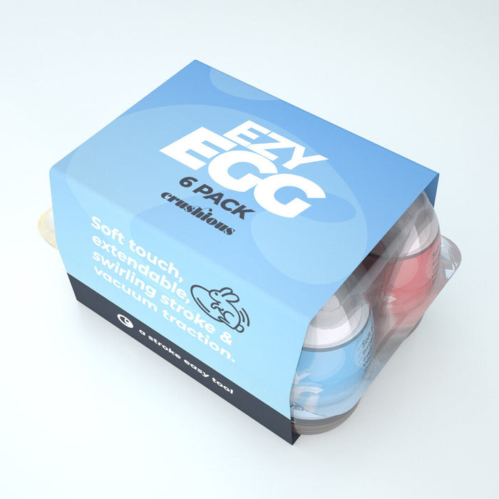 Crushious Ezy Egg Masturbator Eitjes 6 Stuks