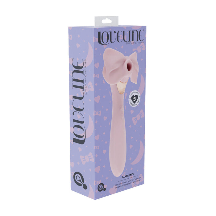 Loveline Darling Luchtdrukvibrator Met 5 Opzetkoppen