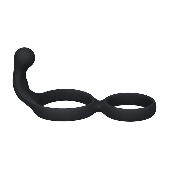 Levelz Double Cockring Met Anale Stimulator