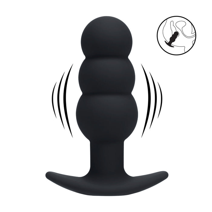 Levelz Tri Bulb Vibrerende Buttplug 11 cm