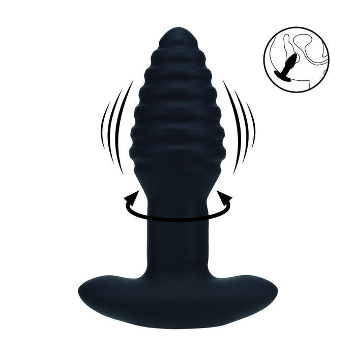 Levelz Vibrerende & Roterende Buttplug 12 cm