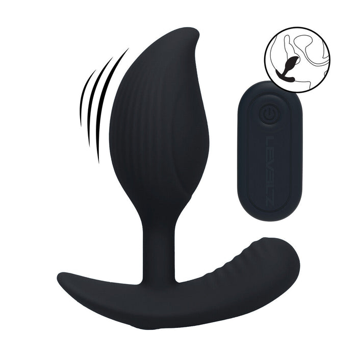 Levelz Vibrerende Buttplug Met Afstandsbediening 11 cm
