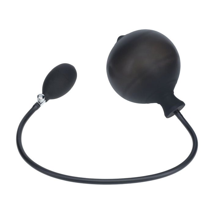 Levelz Ribbed Opblaasbare Buttplug 12 cm