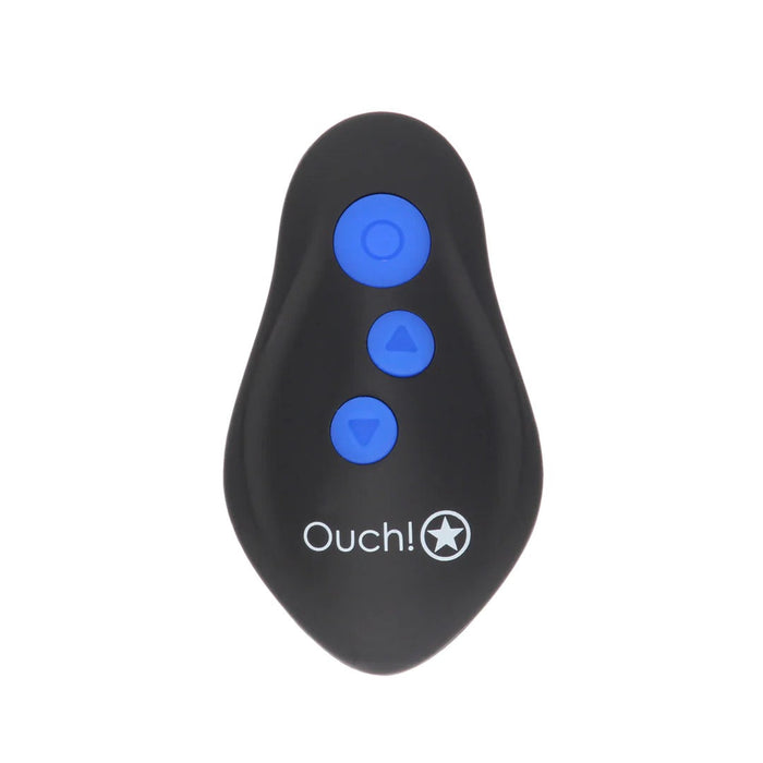 Ouch! E-stim Vibrerende Buttplug 12 cm