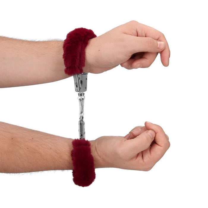 Ouch! Furry Metalen Handboeien