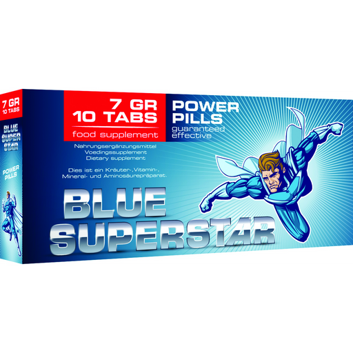 Blue Superstar Stimulating Capsules