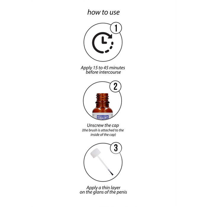 China Brush Xl Delay Serum 2 Fl Oz / 50 Ml