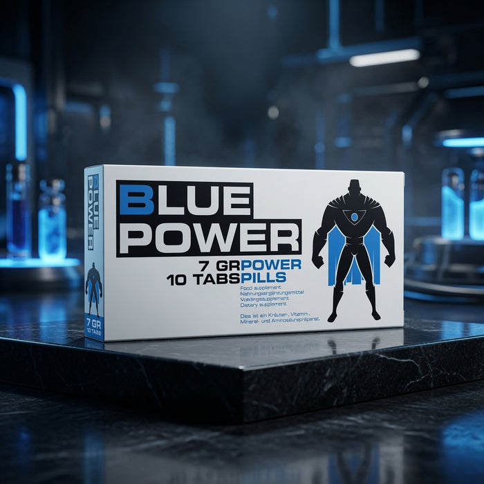 Blue Power Natuurlijke Erectiepillen 10 Stuks