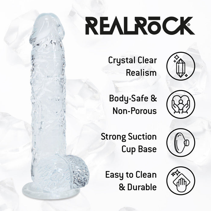 RealRock Realistische Dildo Met Ballen 12,7 cm