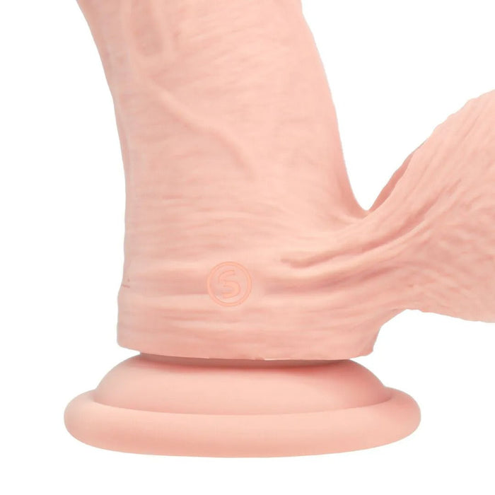 RealRock Dual Density Vibrerende Gebogen Dildo 20 cm