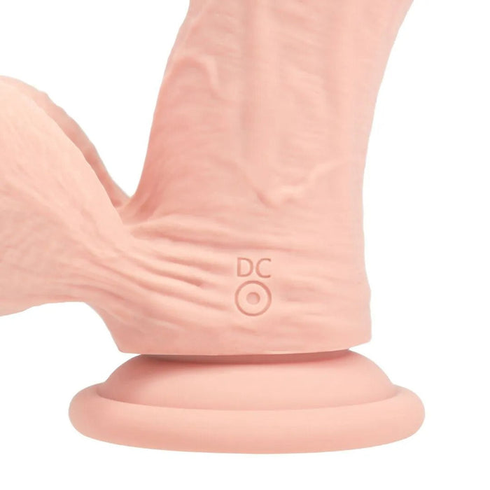 RealRock Dual Density Vibrerende Gebogen Dildo 20 cm
