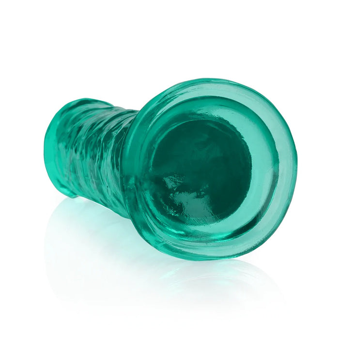 RealRock Crystal Clear Dildo 18 cm