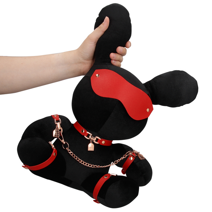 Rabbit Bondage Velvet Large Black