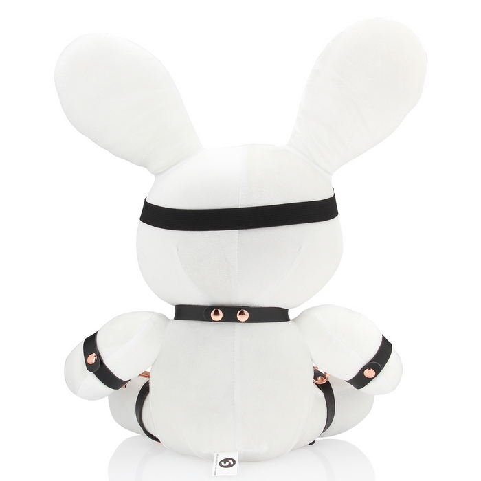 Rabbit Bondage Velvet Large White
