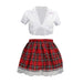 Schoolgirl Costume S/m White