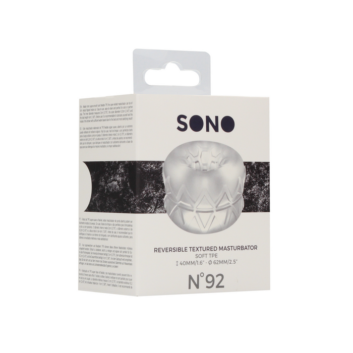 Sono Omkeerbare Flexibele Masturbator & Bumper